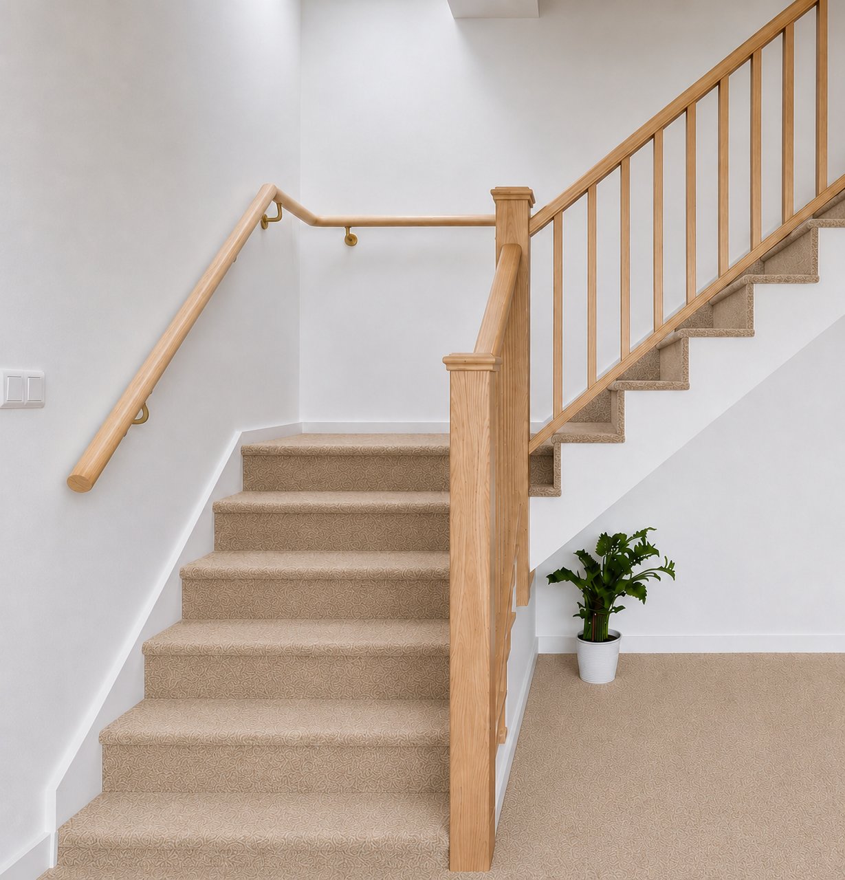 One Bend stair rail