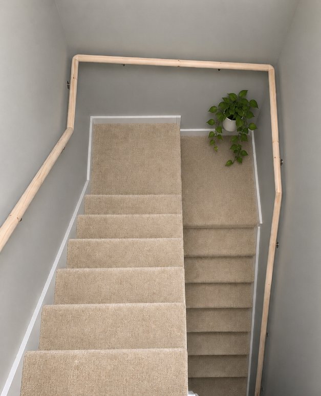 Two Bends stair rail